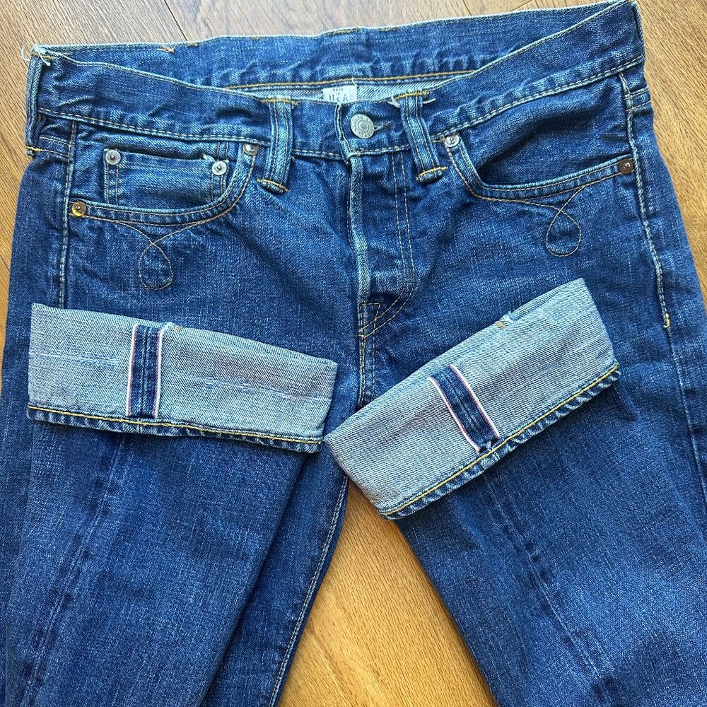 Double RL RRL Ralph Lauren Vintage Selvedge Japanese Denim 27x34
